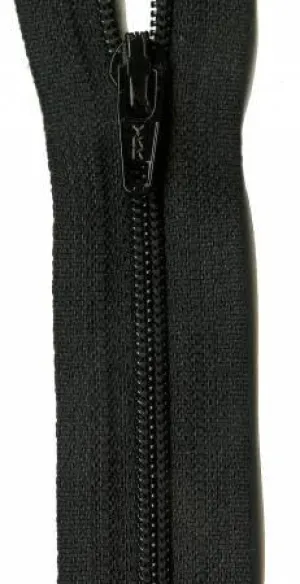 22" Zipper YKK - Basic Black - #3