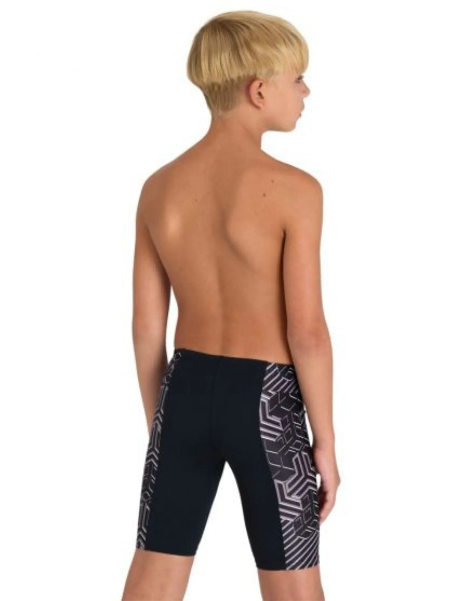 Arena Boys Kikko Pro Swim Jammer - Black/White