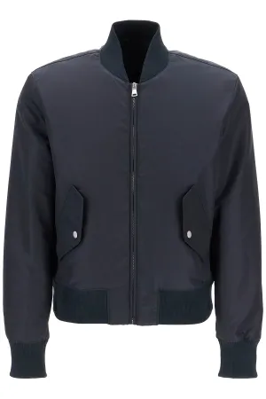 BALMAIN lightweight bomber jacket with embroidery