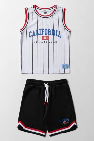 Basketball Set Black & White