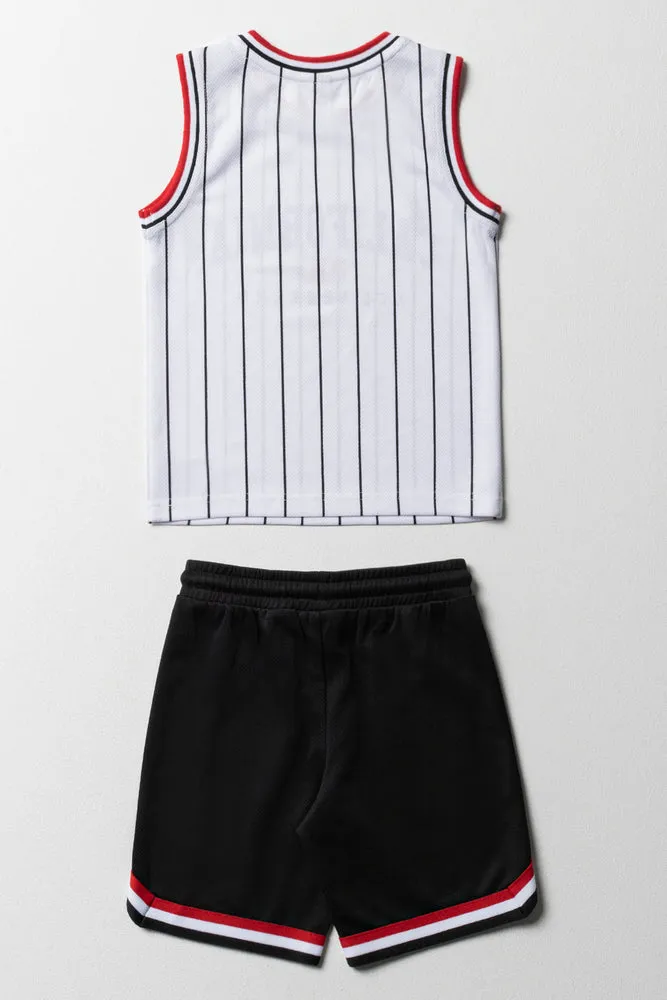 Basketball Set Black & White