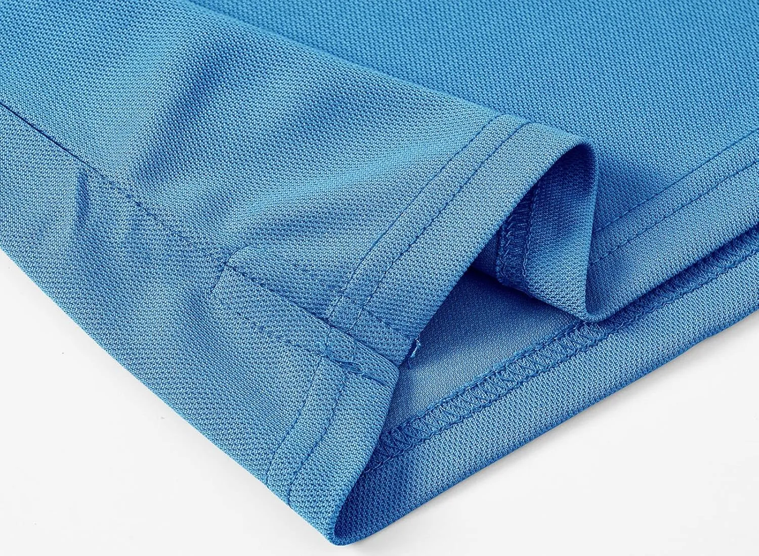 BASUDAM Men's Polo Shirts with Pocket Quick Dry Short Sleeve Active Performance