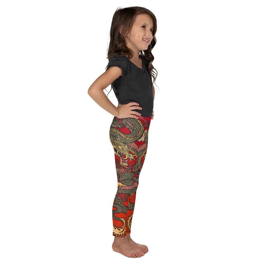 Chinese Dragon Kid's Leggings