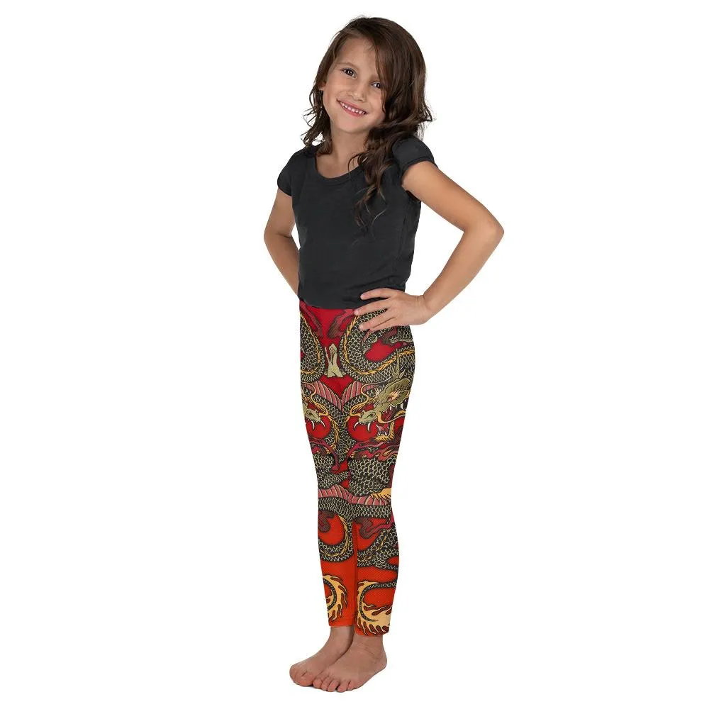 Chinese Dragon Kid's Leggings