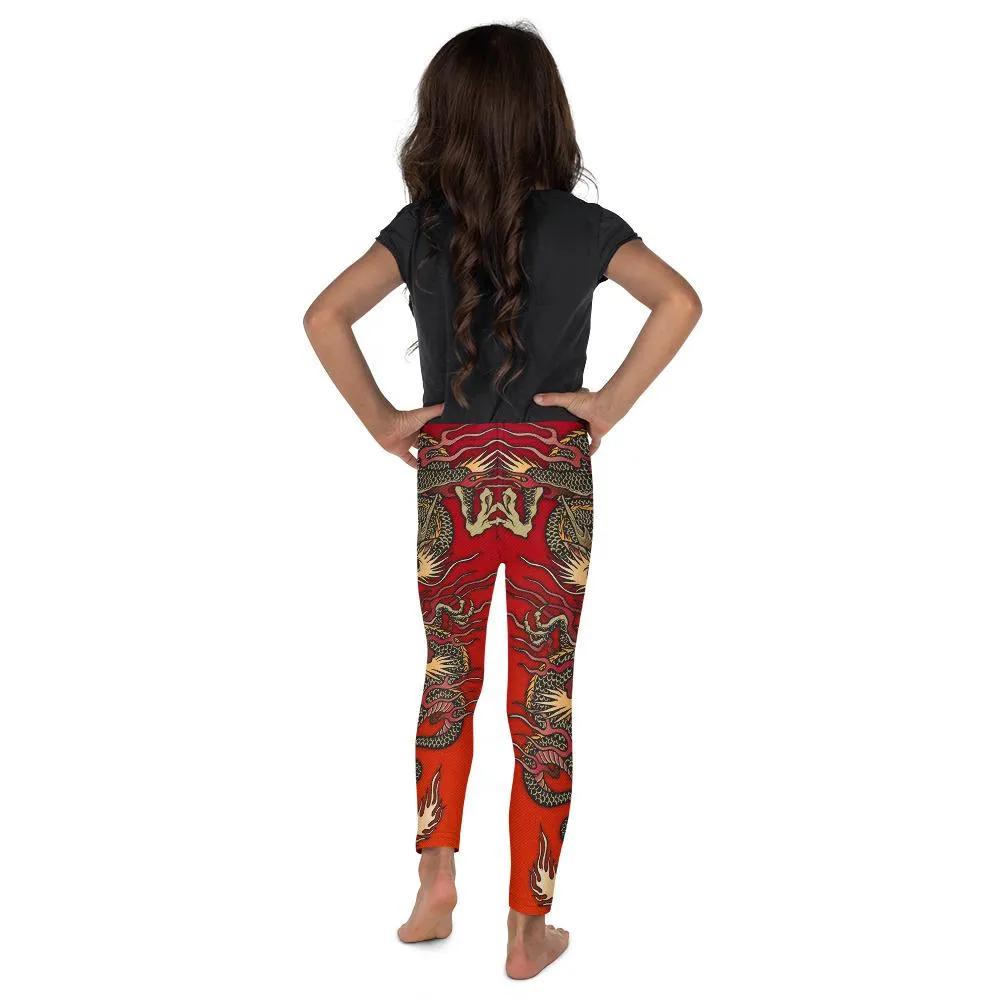Chinese Dragon Kid's Leggings