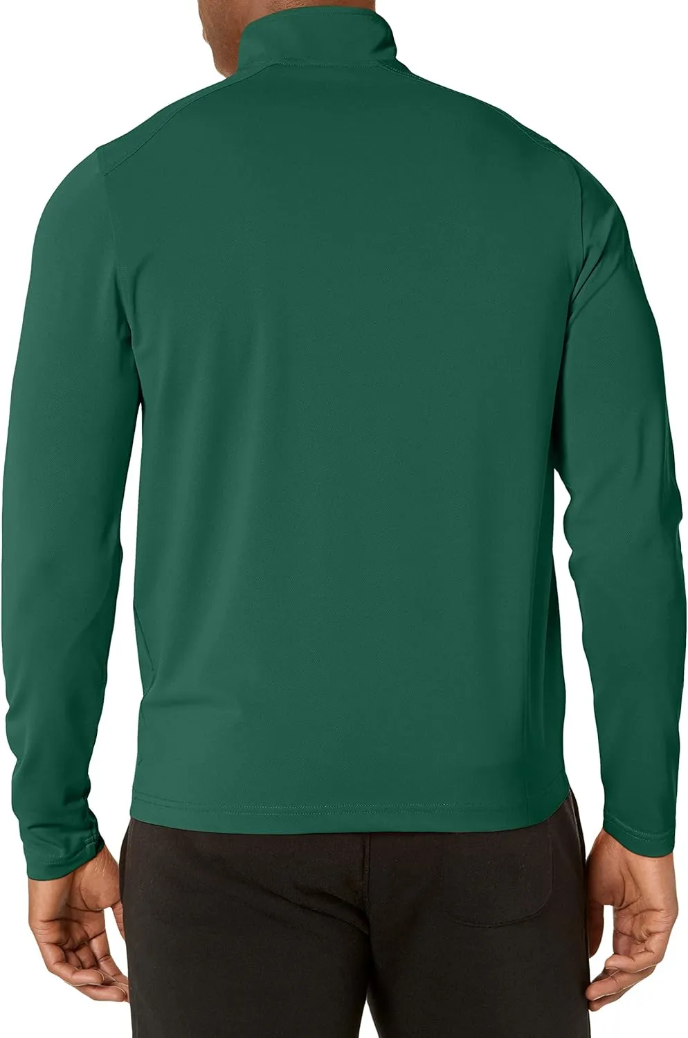 Cutter & Buck Men's Long Sleeve Virtue Eco Pique Recycled Quarter Zip Overknit