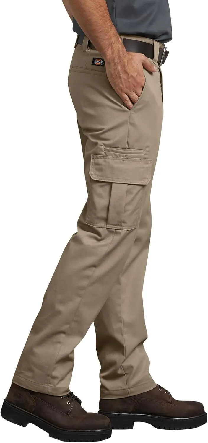 Dickies Men's Slim-Straight Stretch-Twill Cargo Pant
