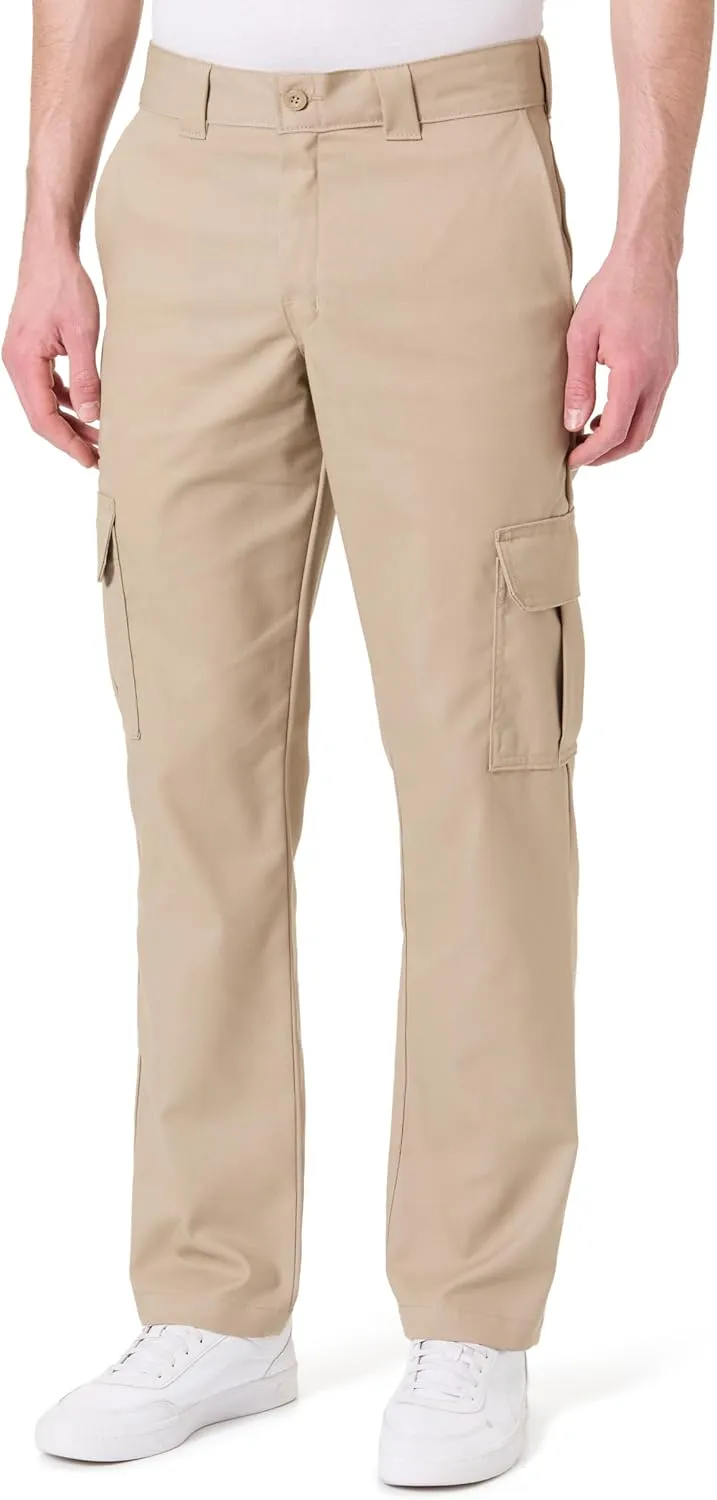 Dickies Men's Slim-Straight Stretch-Twill Cargo Pant