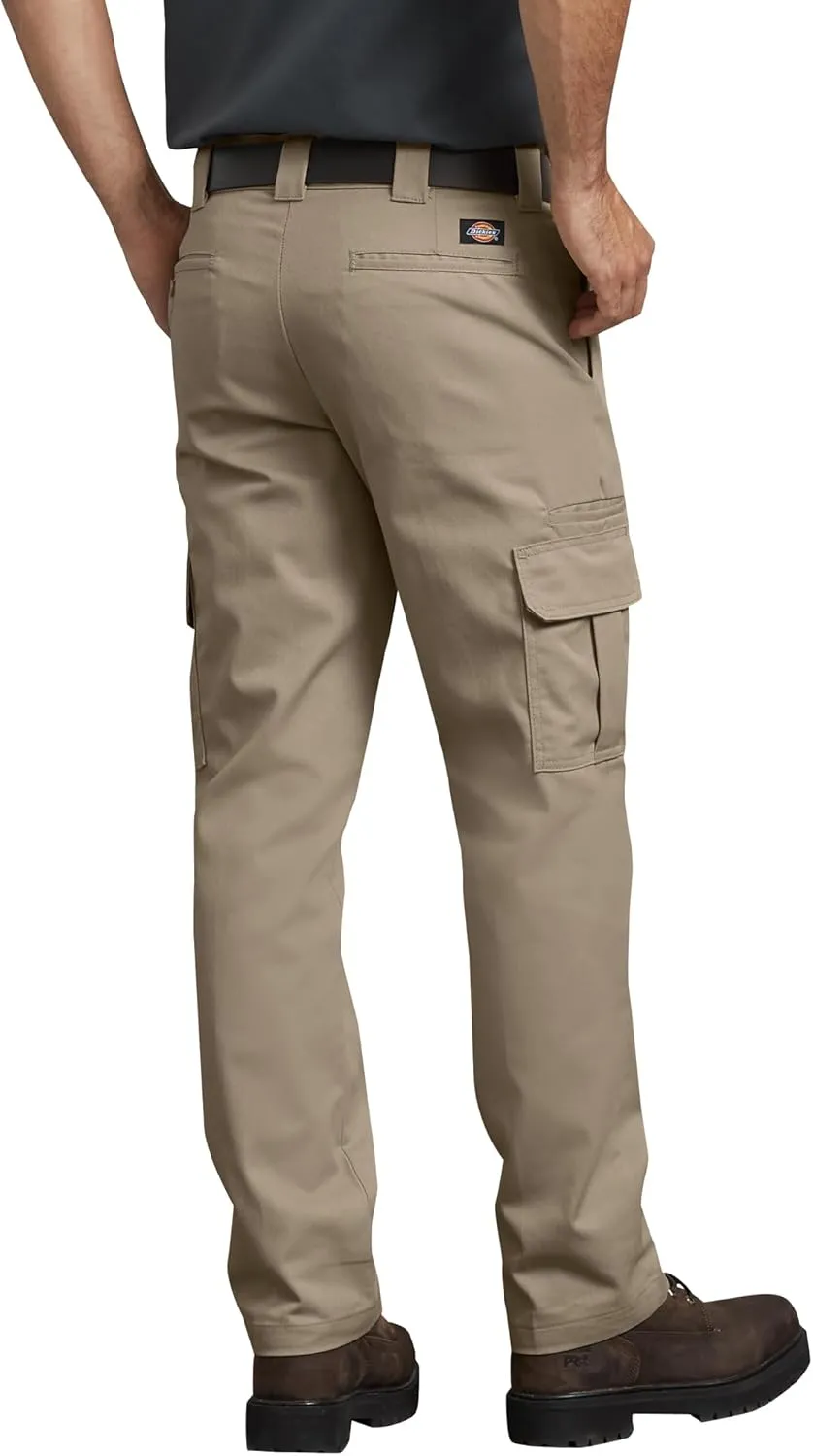 Dickies Men's Slim-Straight Stretch-Twill Cargo Pant