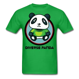 Diverse Panda Greener Theme Men's T-Shirt