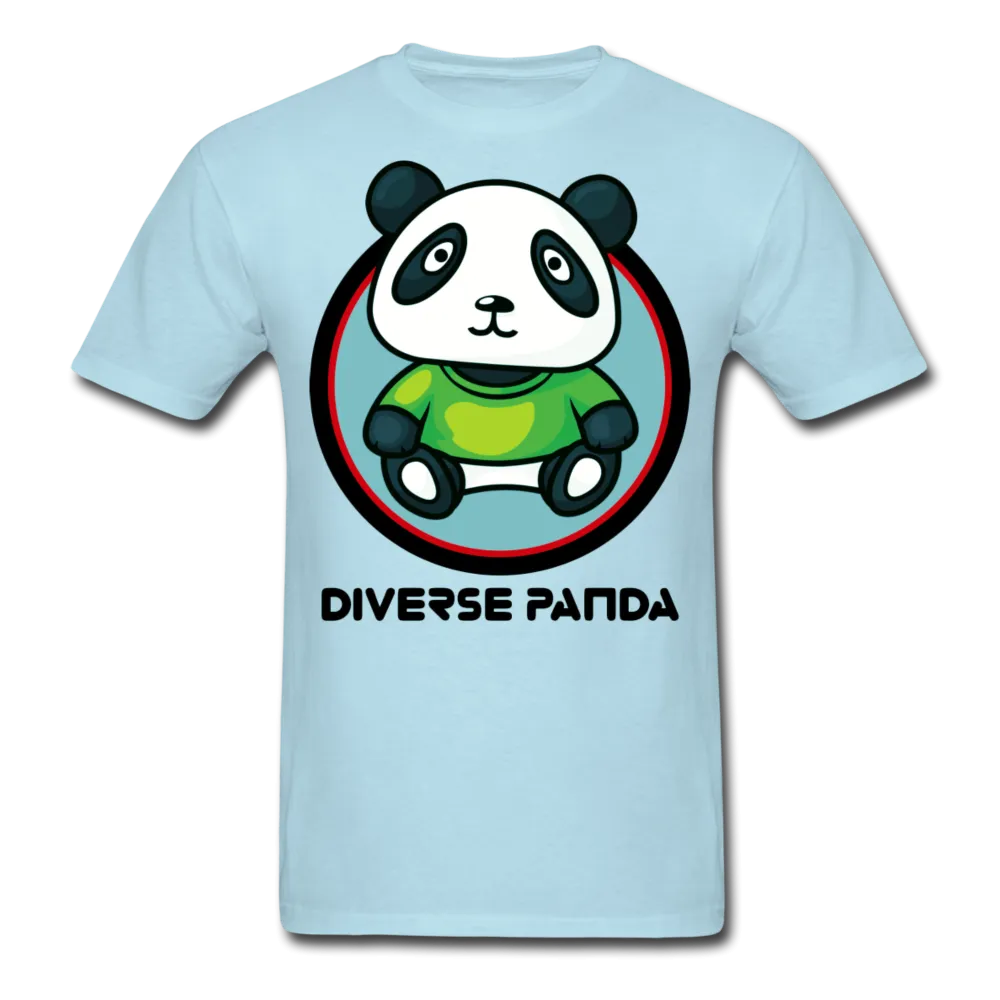 Diverse Panda Greener Theme Men's T-Shirt
