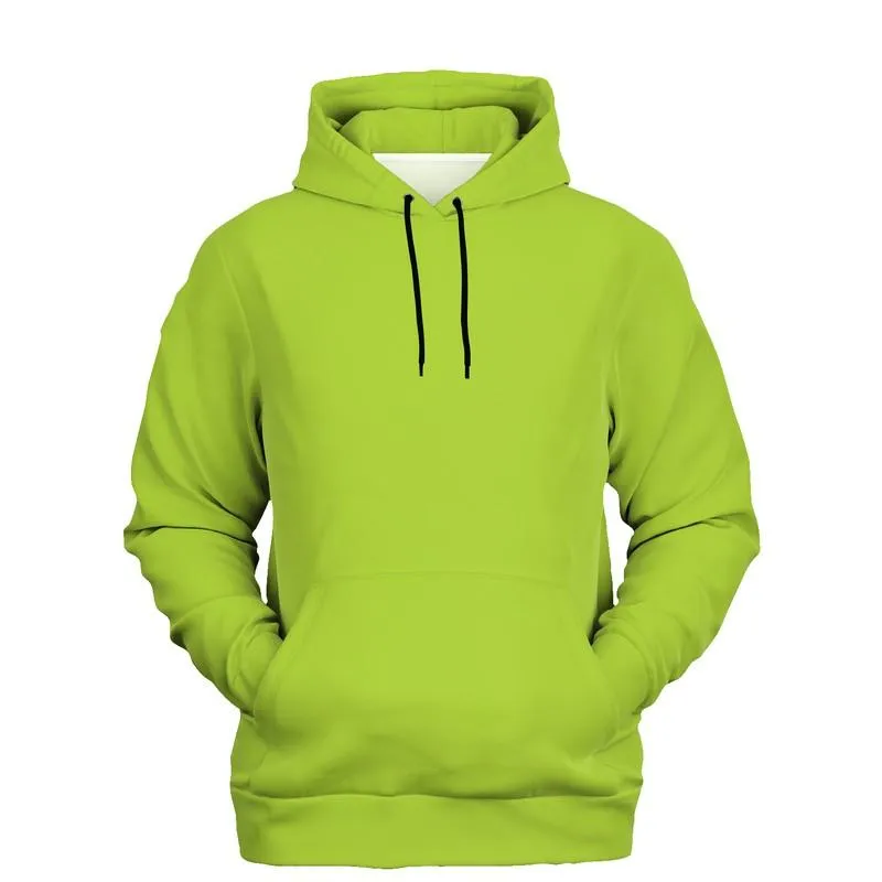 Electric Green Hoodies | Unisex | with PLUS sizes | Bright Pure Warm Green | C38M0Y100K0