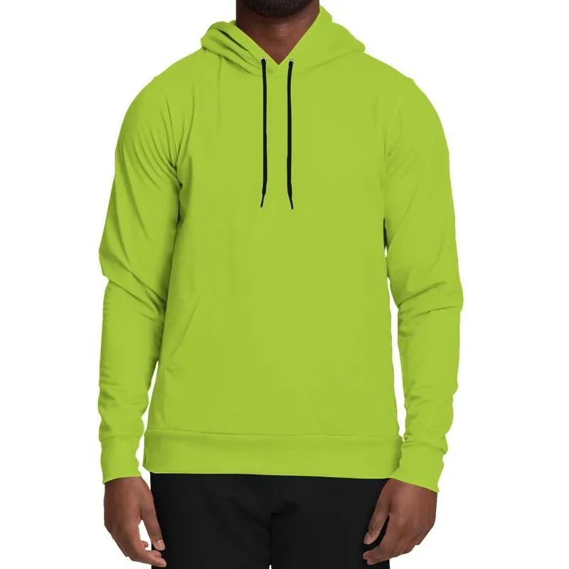 Electric Green Hoodies | Unisex | with PLUS sizes | Bright Pure Warm Green | C38M0Y100K0