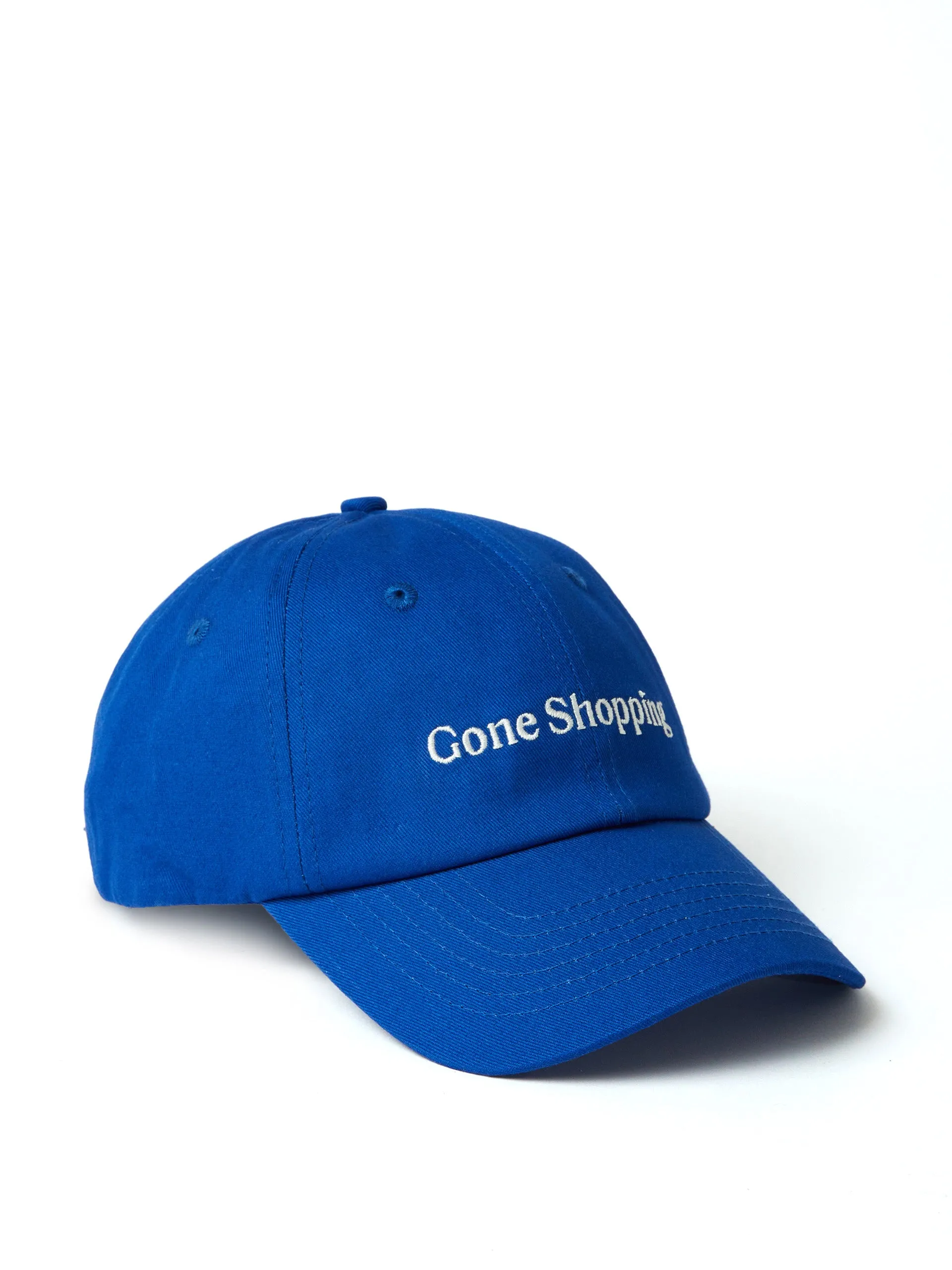 Gone Shopping cap in blue