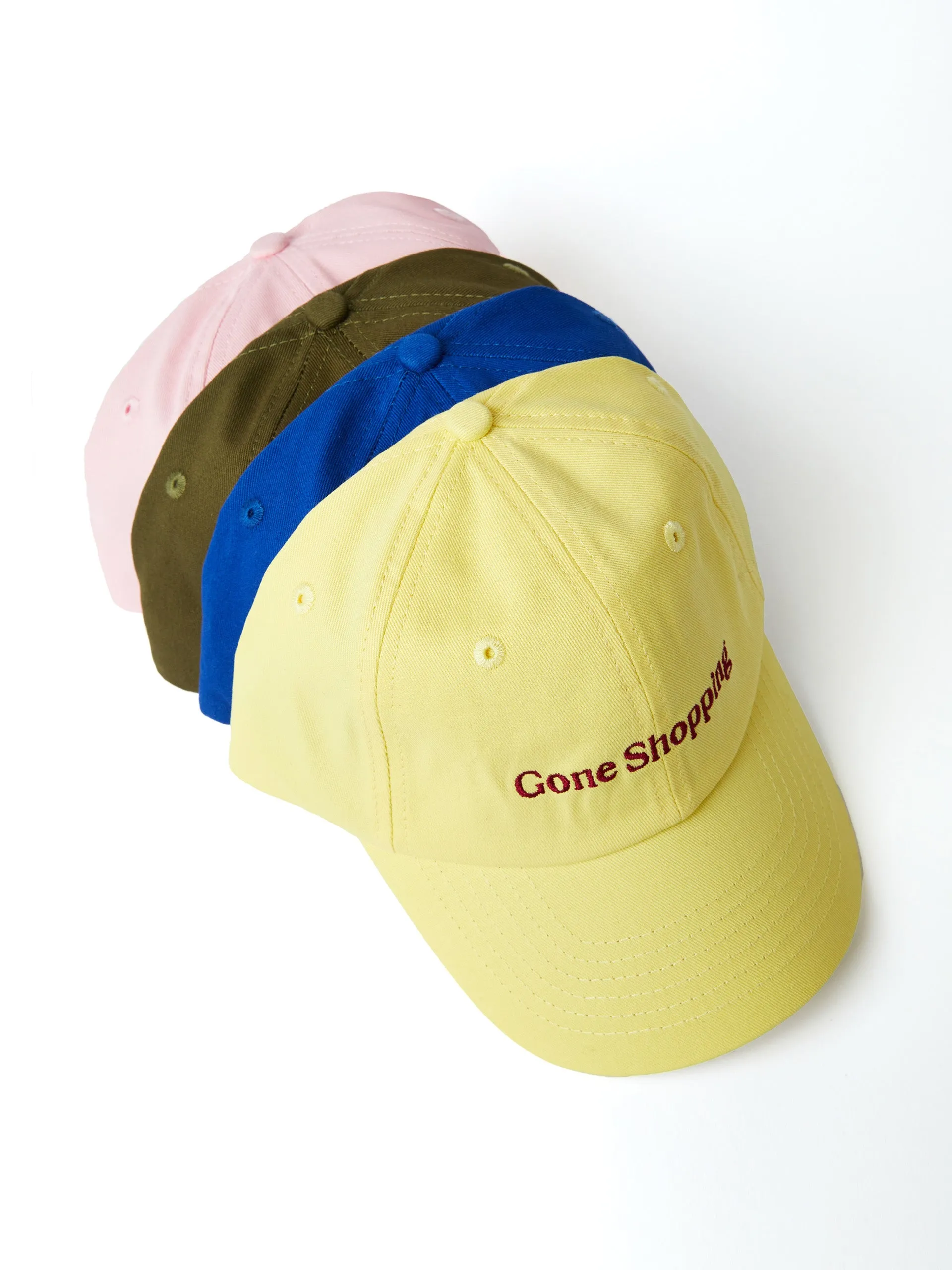 Gone Shopping cap in yellow