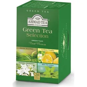 Green Tea Selection | 5 x 4' Tea Bags | Ahmad Tea
