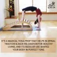 Grip Iyengar Viparita Dandasana Bench | Back- Bending Bench
