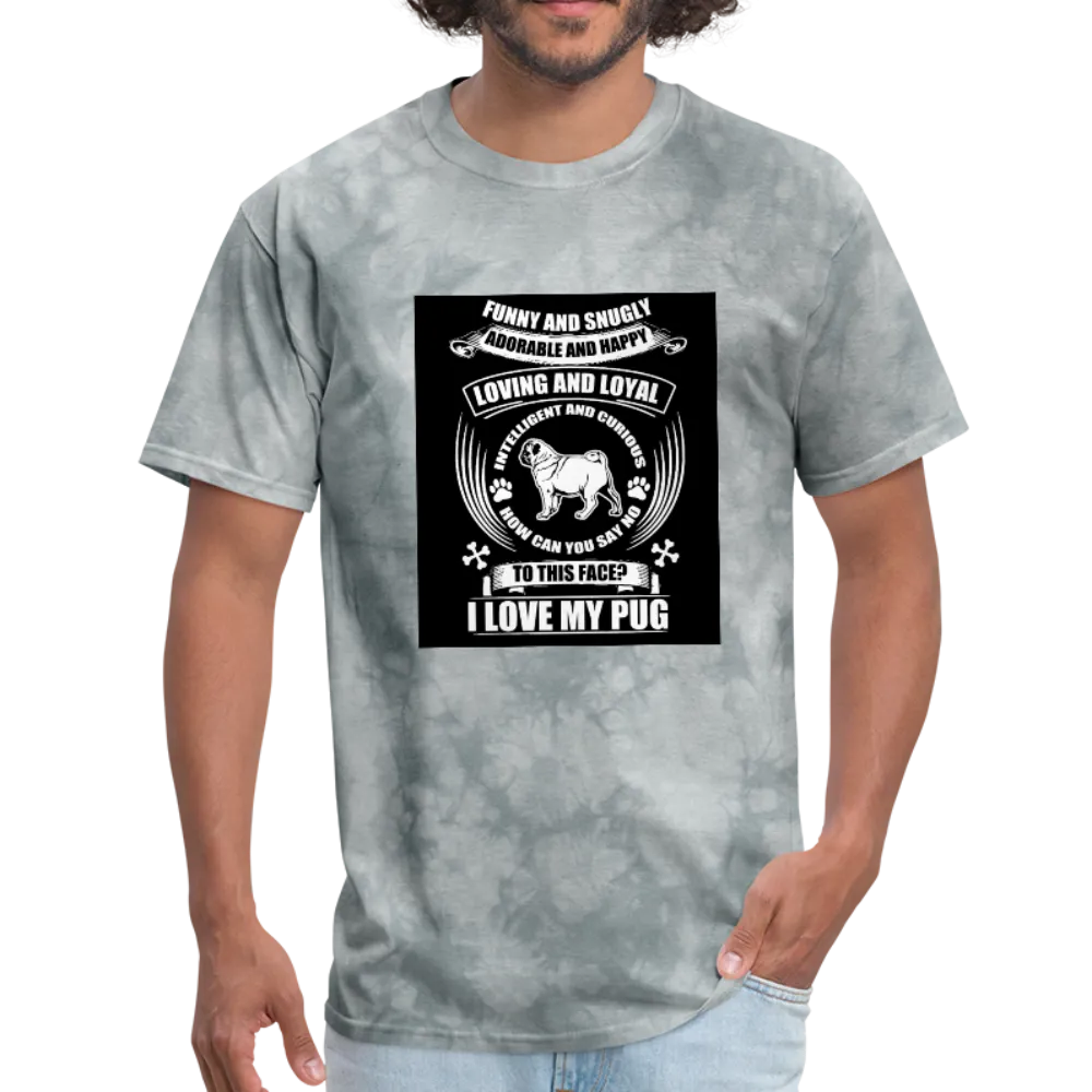 I Love My Pug Men's T-Shirt
