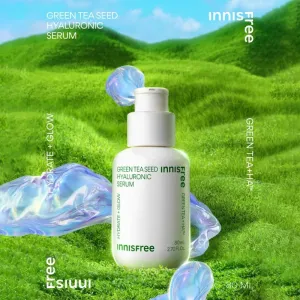Innisfree Green Tea Seed Hyaluronic Serum (hydration), 80ml *new packaging*