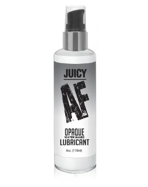 Juicy Af Water-Based Creamy White Opaque Lubricant - 4 Oz