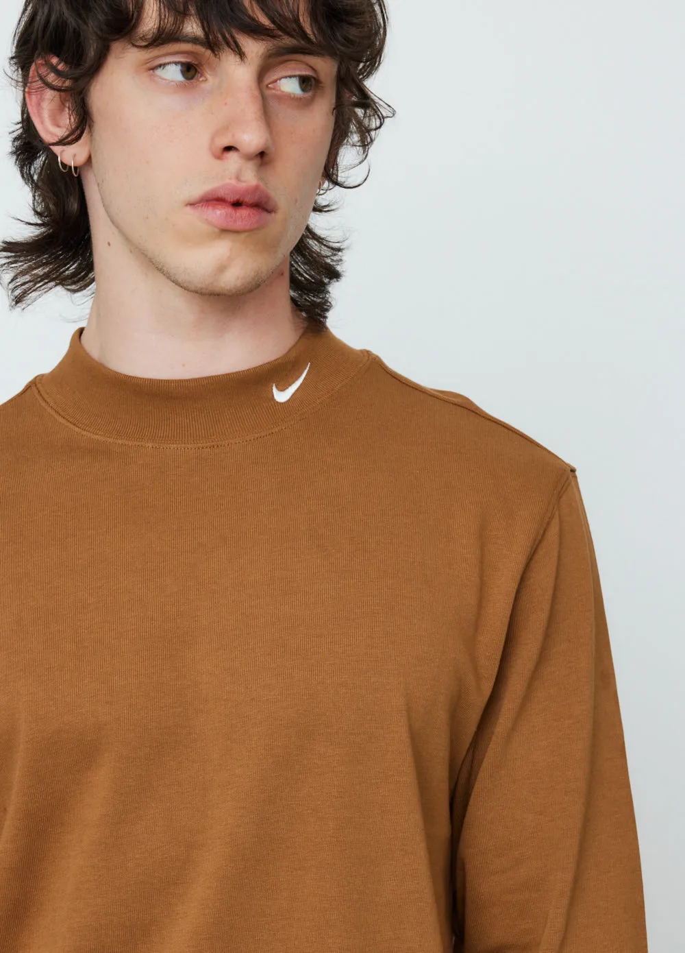 Life Long Sleeve Mock Neck Shirt