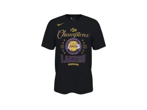 Los Angeles Lakers Men's Champ Locker Room Nike T-Shirt, Black