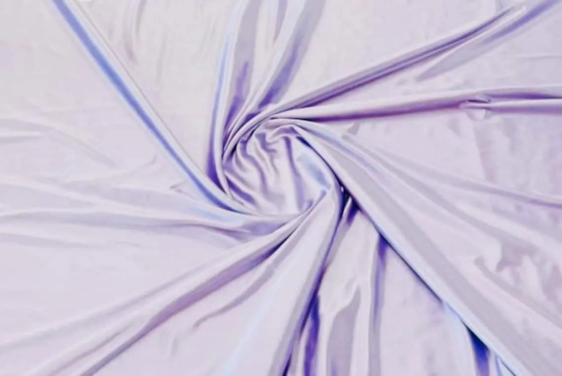 Luxury Spandex Shiny Polyester Fabric - 80% Polyester / 20% Spandex Stretch Fabric By Yard