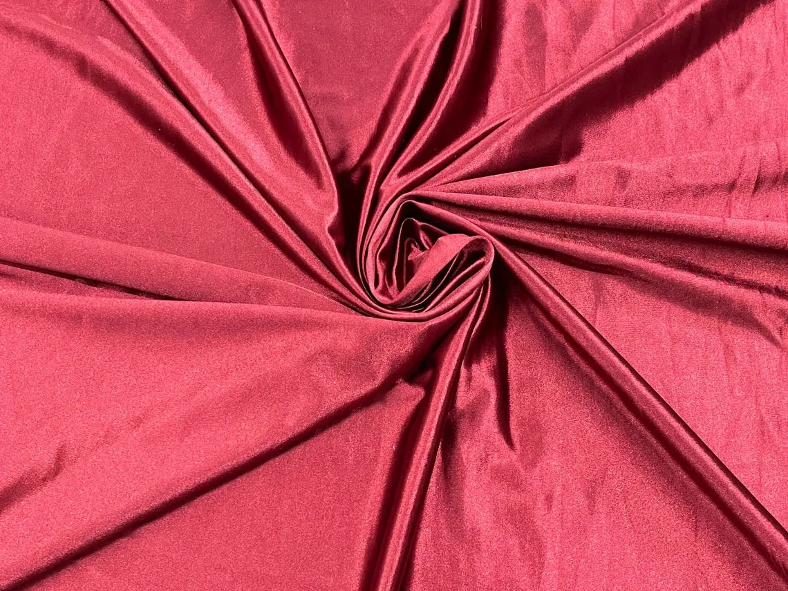 Luxury Spandex Shiny Polyester Fabric - 80% Polyester / 20% Spandex Stretch Fabric By Yard