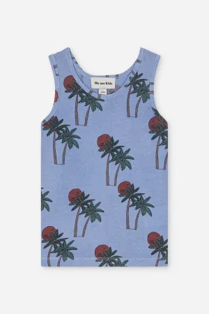 Marcel Tank Top Allover Coconut Tree