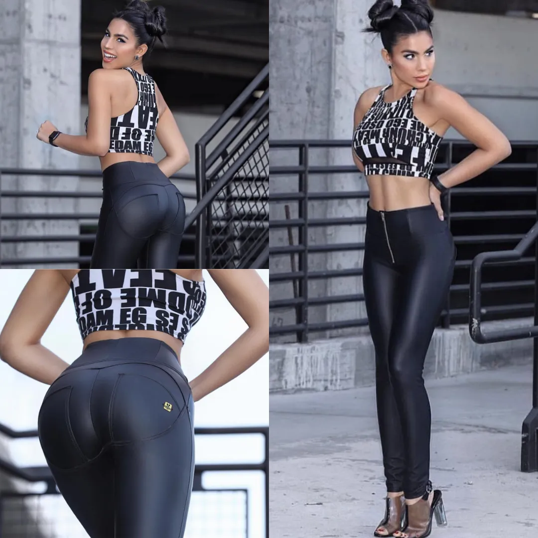 Matte High-Waist