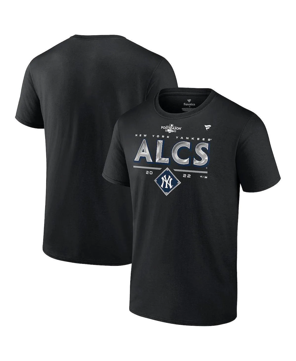 Men's Branded Black T-Shirt New York Yankees 2022 Division Series Winner Locker Room Fanatics black