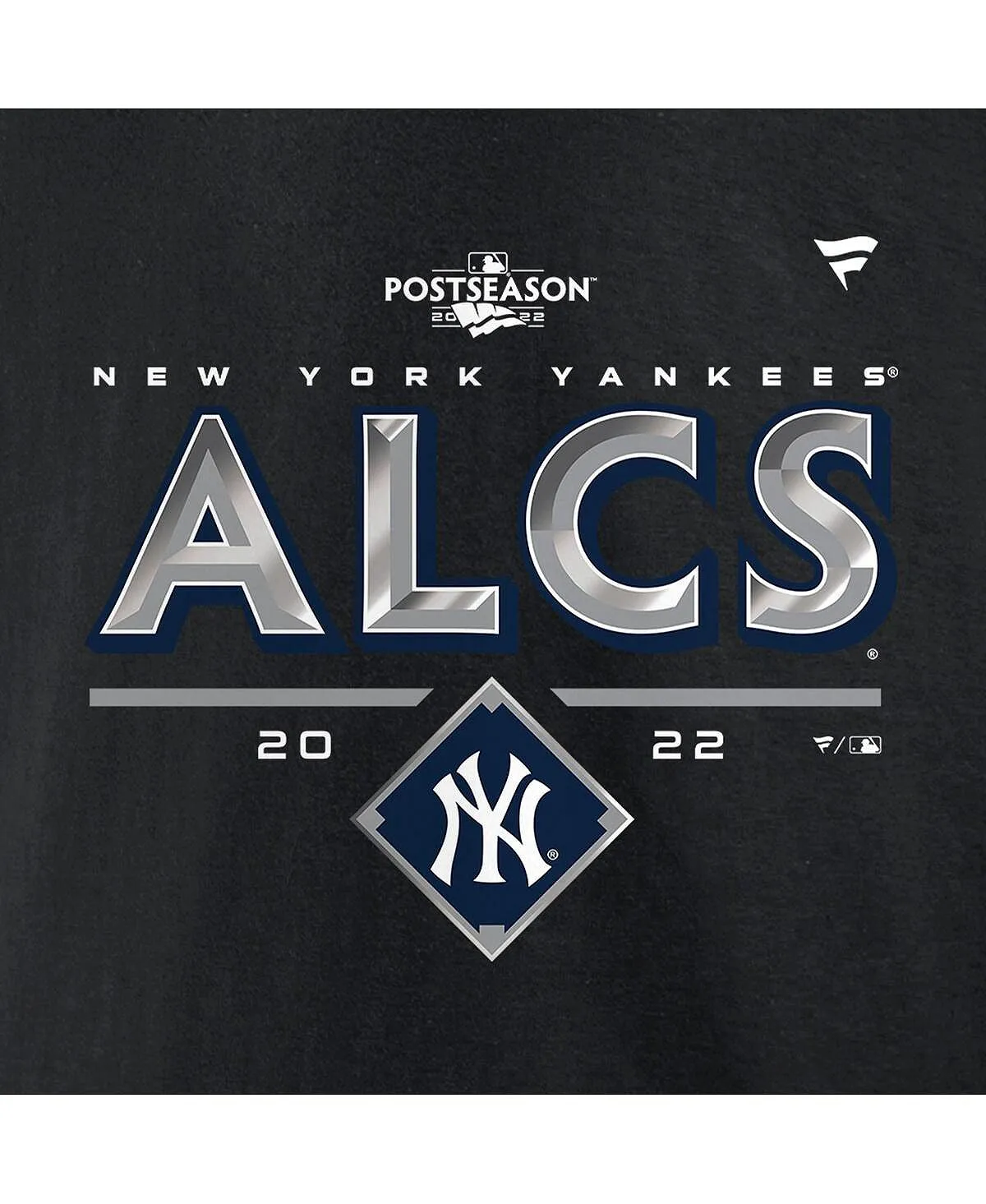 Men's Branded Black T-Shirt New York Yankees 2022 Division Series Winner Locker Room Fanatics black
