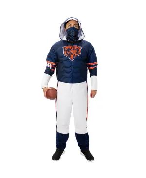 Men's dark blue chicago bears game day Jerry Leigh suit, blue