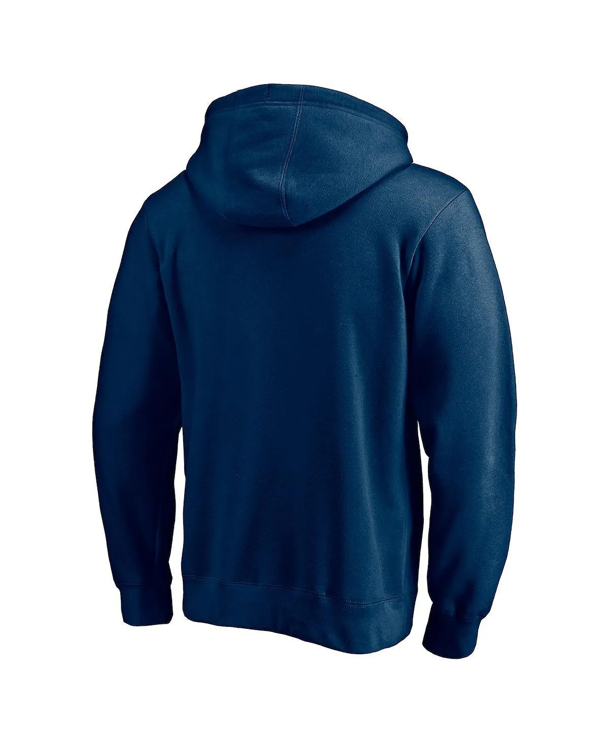 Men's signature navy blue hoodie seattle kraken authentic pro secondary logo Fanatics blue