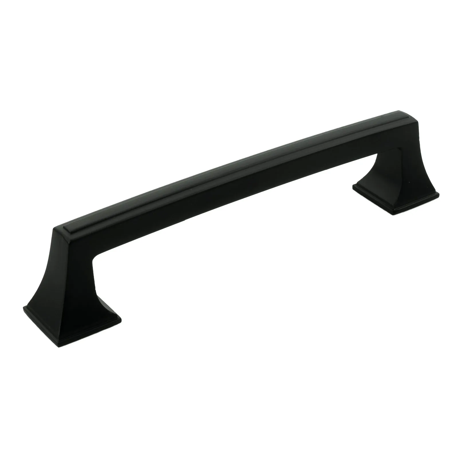 MH1659 Solid Matte Black Cabinet Pulls Handles