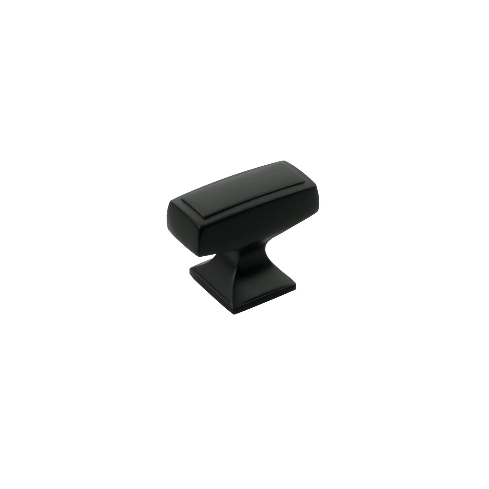 MH1659 Solid Matte Black Cabinet Pulls Handles