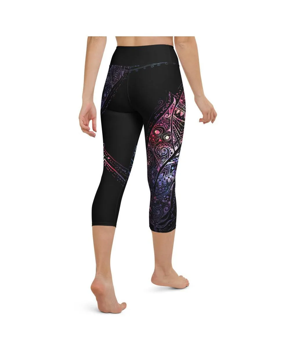Mystic Feather Yoga Capris