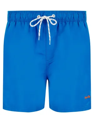 Namaste 3 Classic Swim Shorts in Directoire Blue - Tokyo Laundry