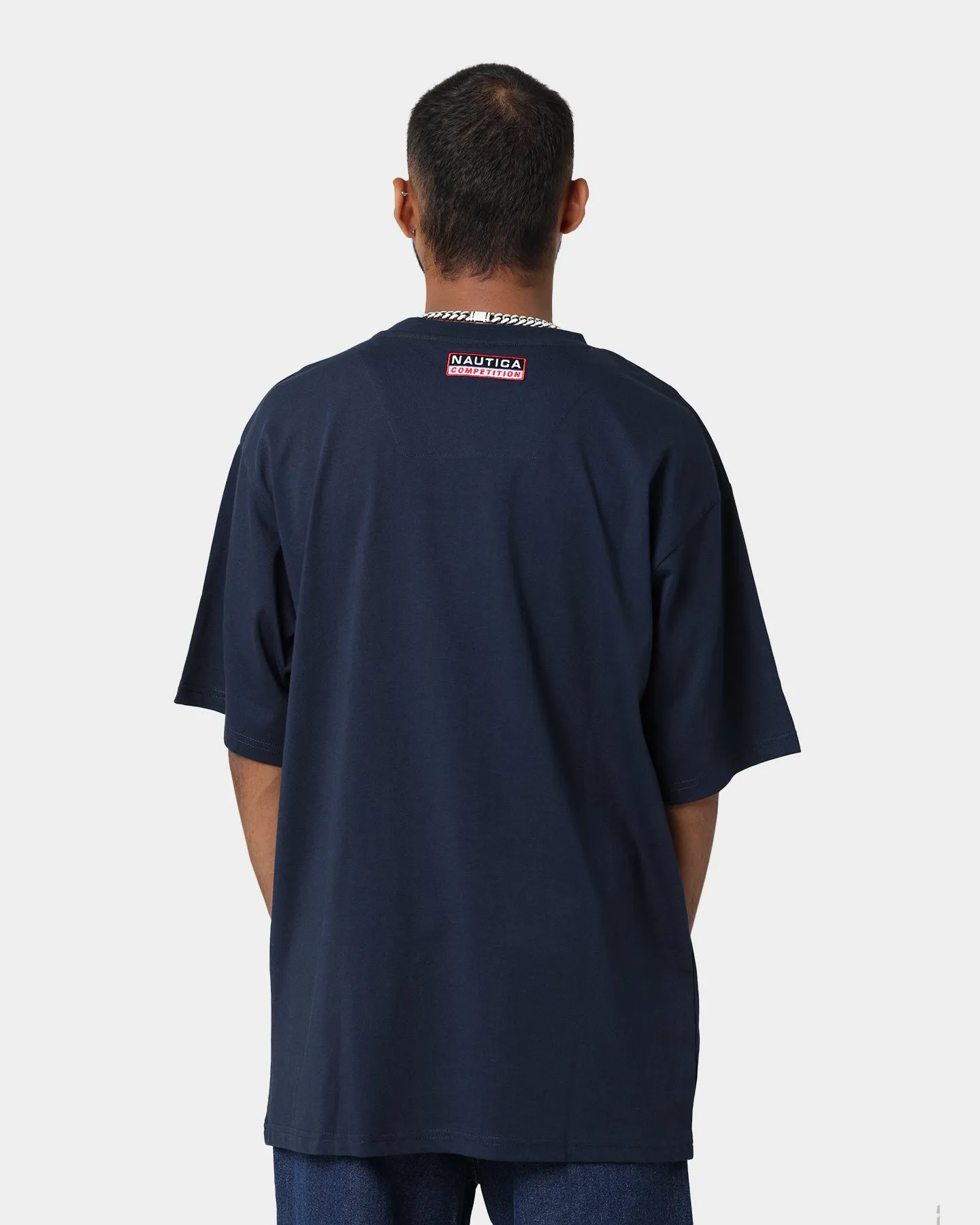 Nautica Finley Oversized T-Shirt Dark Navy