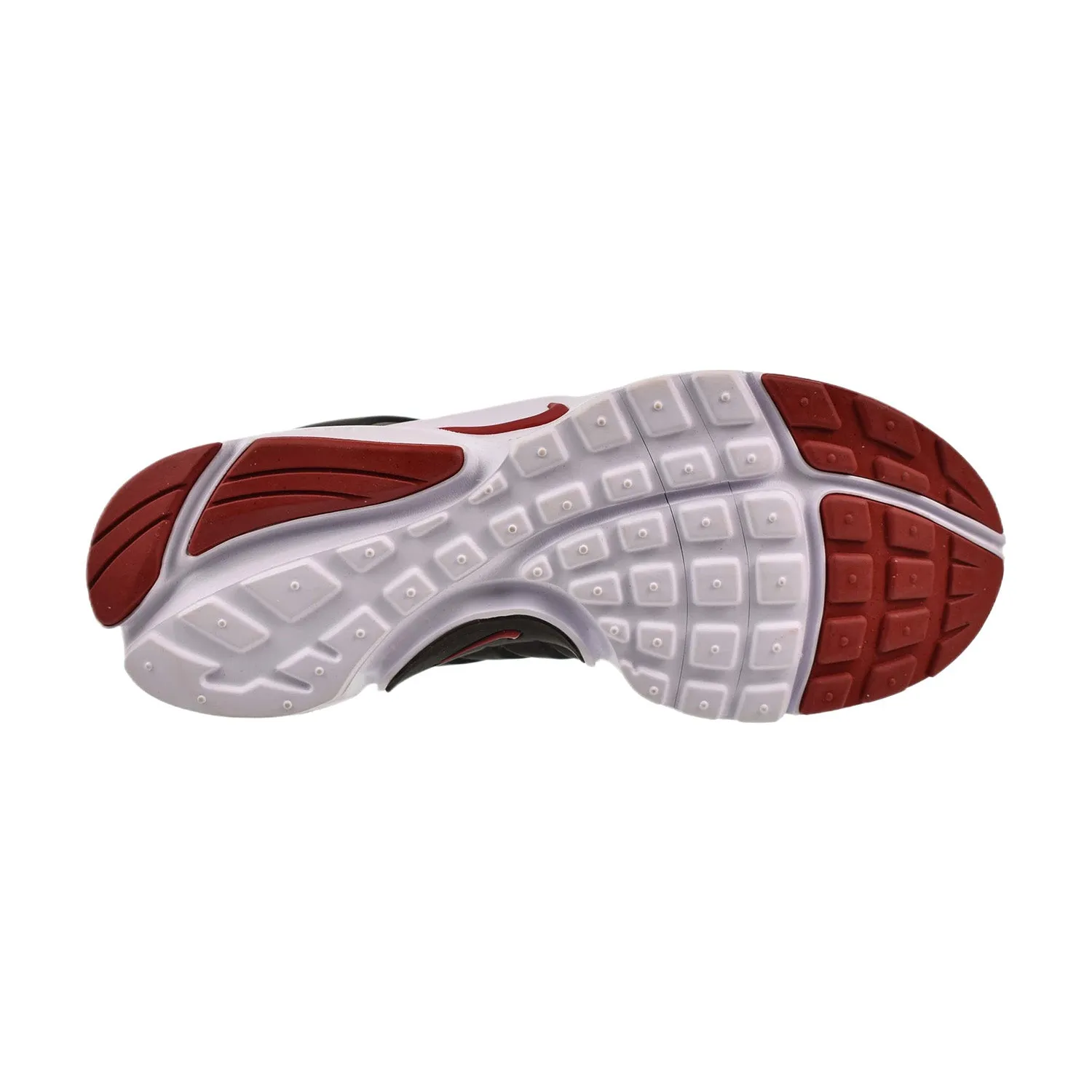 Nike Presto Print (GS) Big Kids' Shoes Black-Gym Red-Wolf Grey