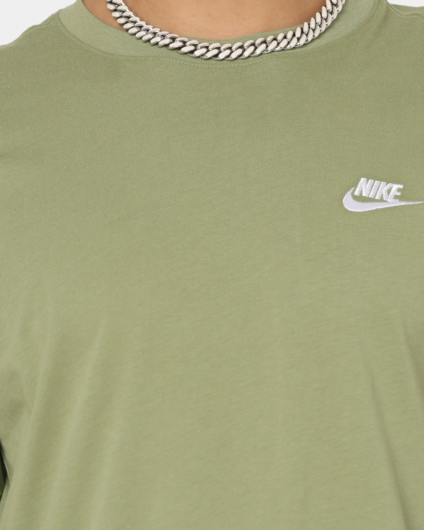 Nike Sportswear Club T-Shirt Alligator/White