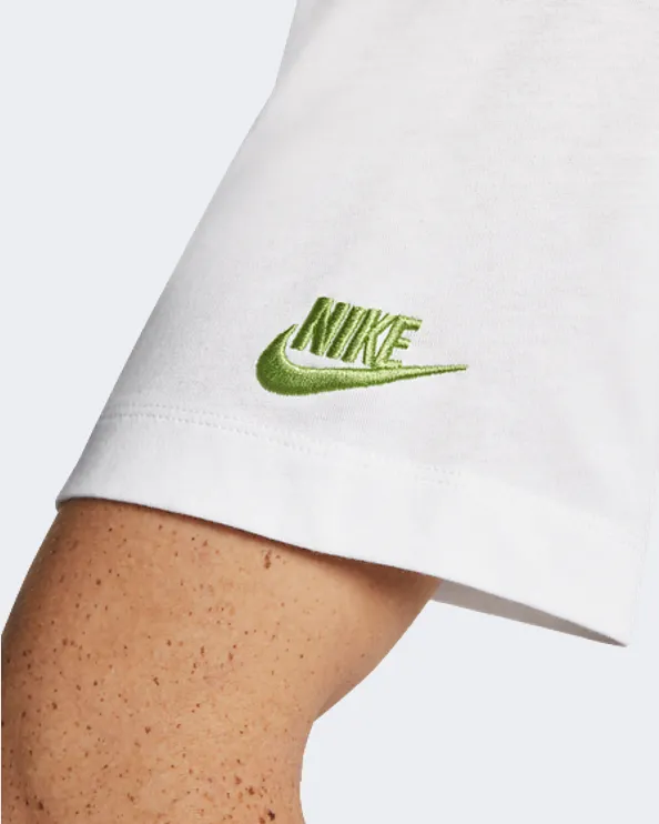 Nike Sportswear Sport Essentials  Men Lifestyle T-Shirt White/Sangria