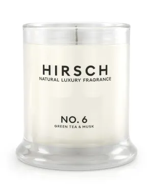 No. 6 Green Tea & Musk Luxury Candle