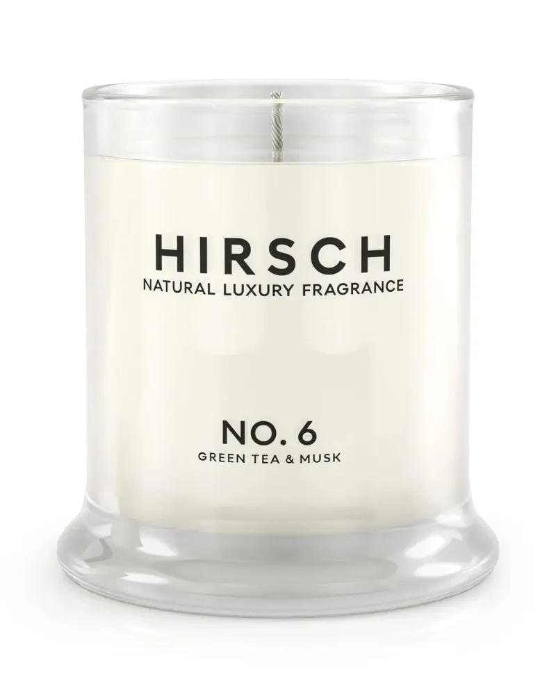 No. 6 Green Tea & Musk Luxury Candle