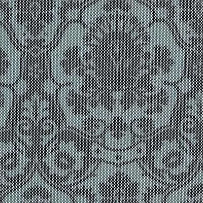 P-36-4565 | geometry, manila, gray scale, drawing Printed Spandex