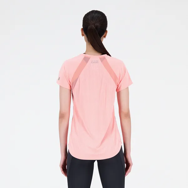 Printed Impact S/S Tee | Grapefruit Heather