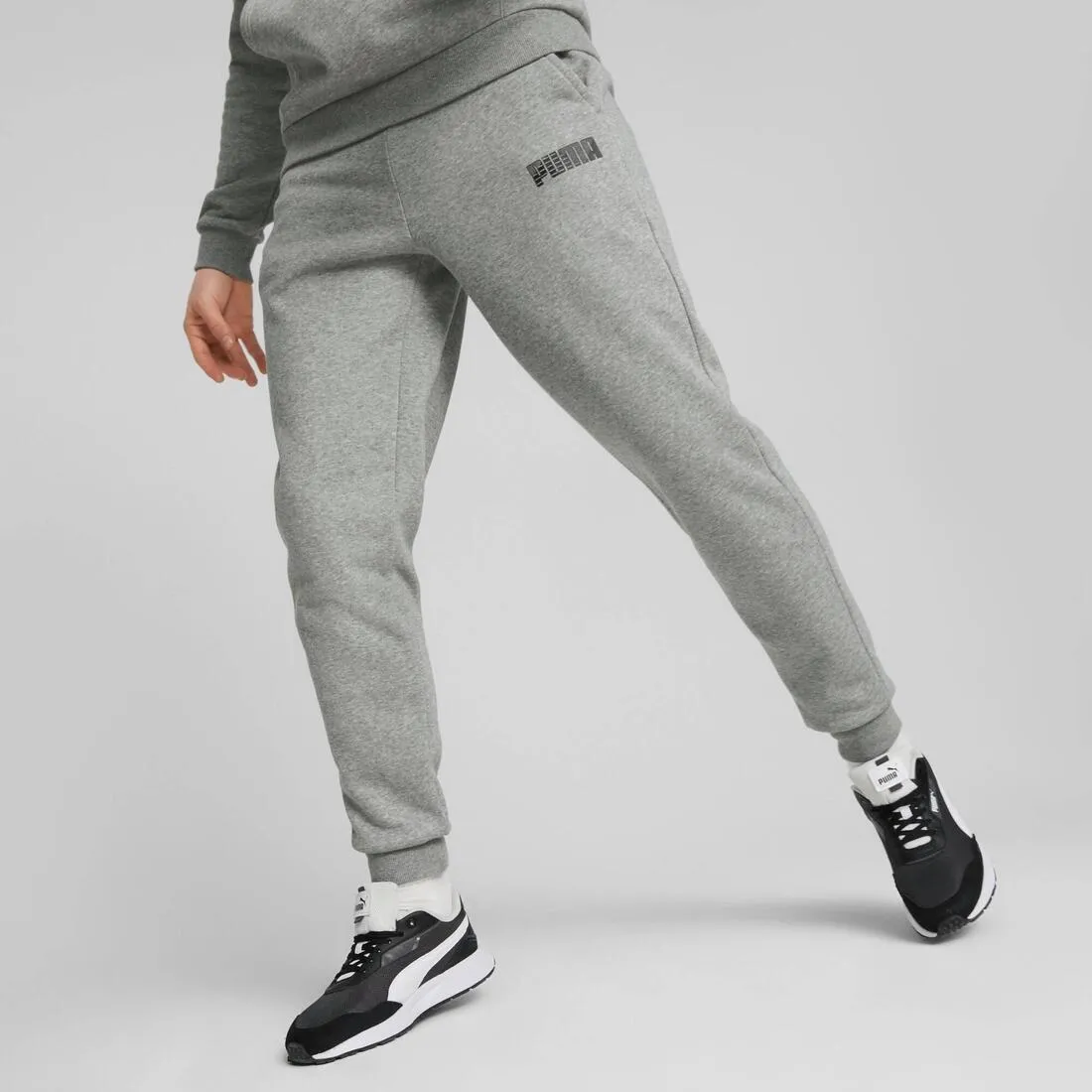 Puma Mass Merchants Style Men's Sweatpants FL - Grey