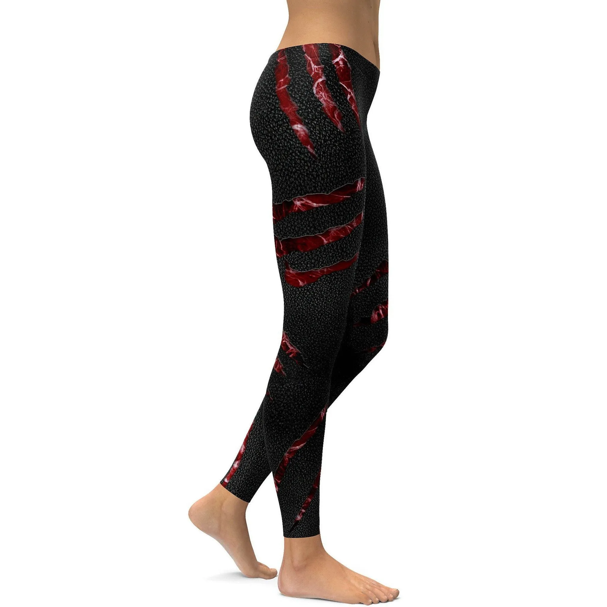 Ripped Flesh Leggings