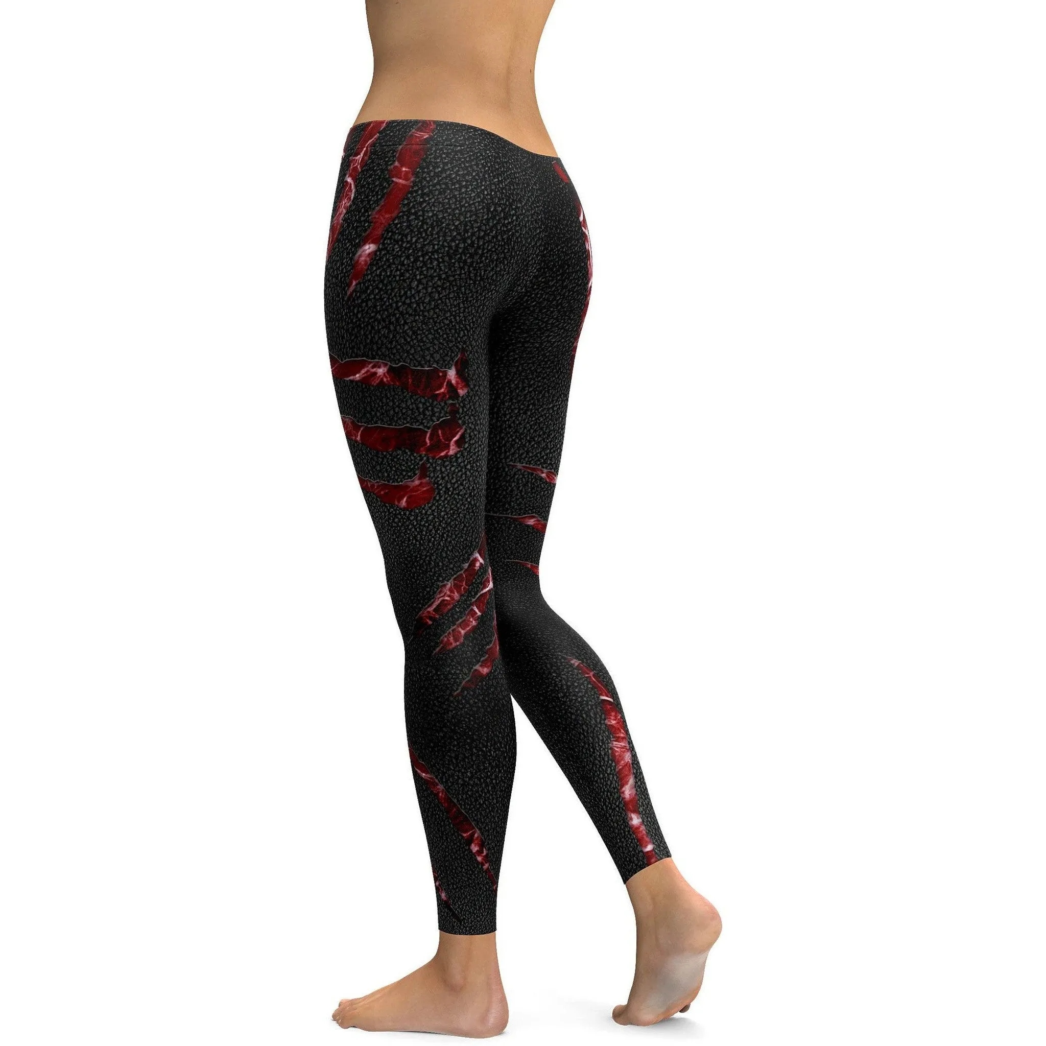 Ripped Flesh Leggings