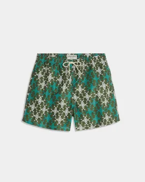 Snowflake Swim Trunks